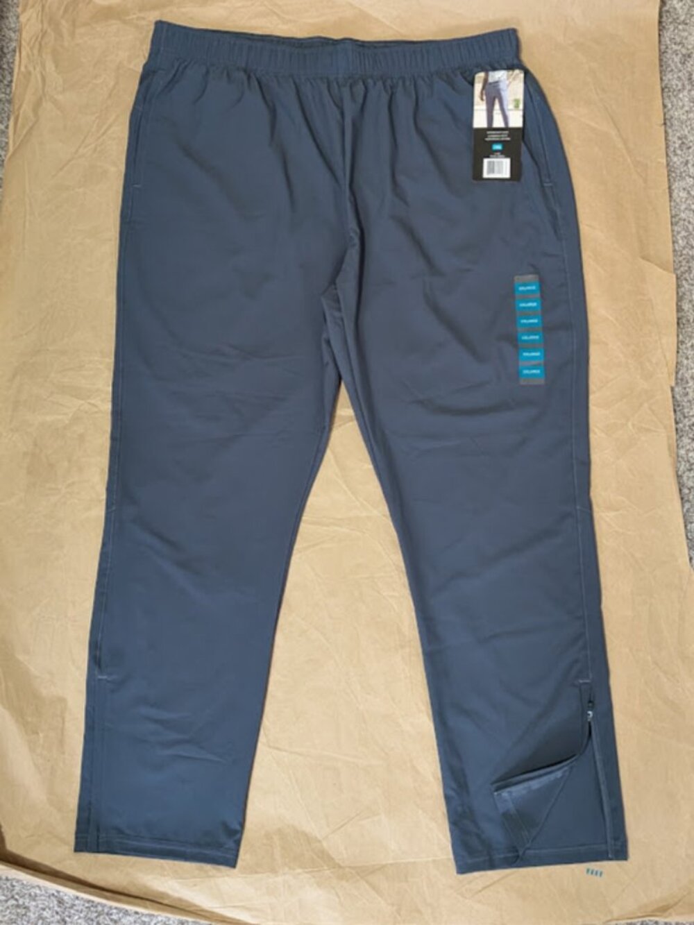 men's TBY & Berkley Jensen sz XXL active quick dry sports pants